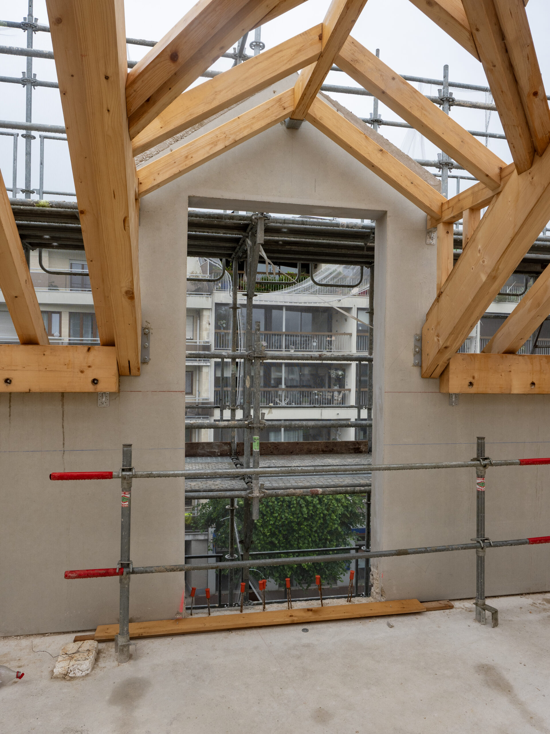Chantier de l’église-sanctuaire Sainte Bathilde juin 2025