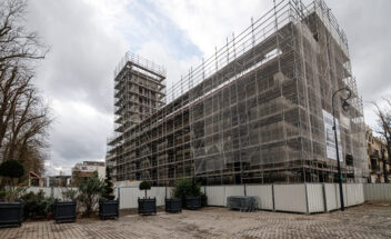 Avancée du chantier de l&rsquo;église Sainte-Bathilde