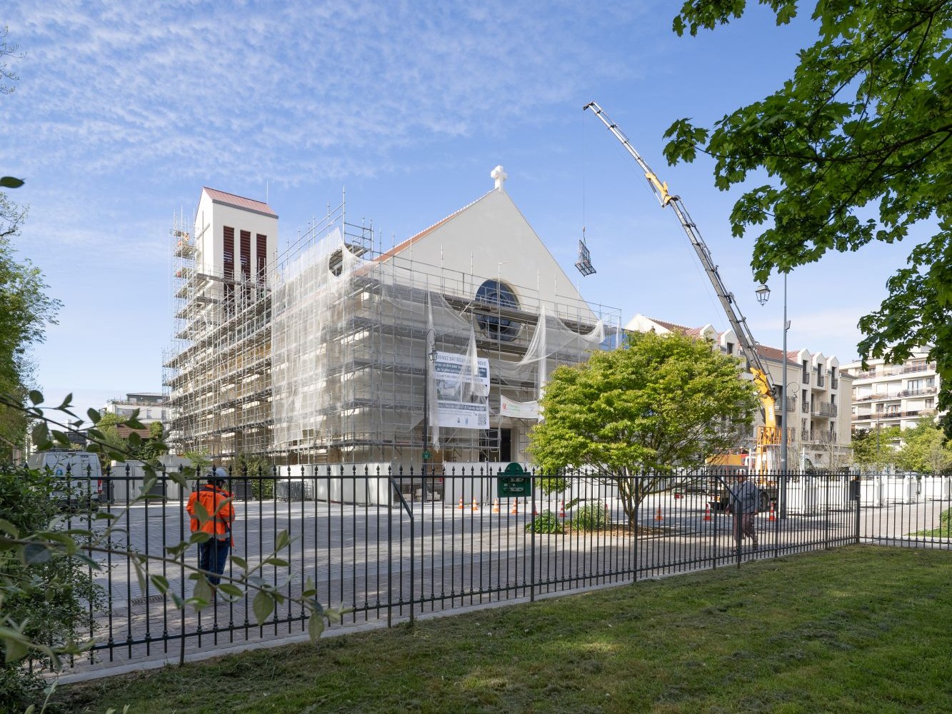 Chantier Ste Bathilde avril 2026 Chelles