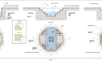Démarrage de chantier et fonds baptismaux de l&rsquo;église St-Colomban