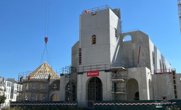 Charpente de l&rsquo;octogone et construction du clocher